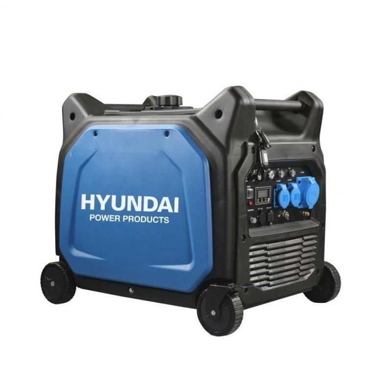 Hyundai HY 6500SЕi Бензинов инверторен, обезшумен генератор с ел. стартер 6500 W (08123)